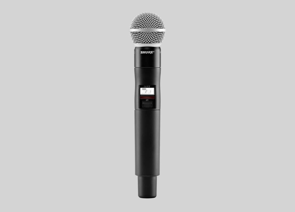 Shure QLX-D Wireless Handheld Transmitter — QLXD2 — SM58
